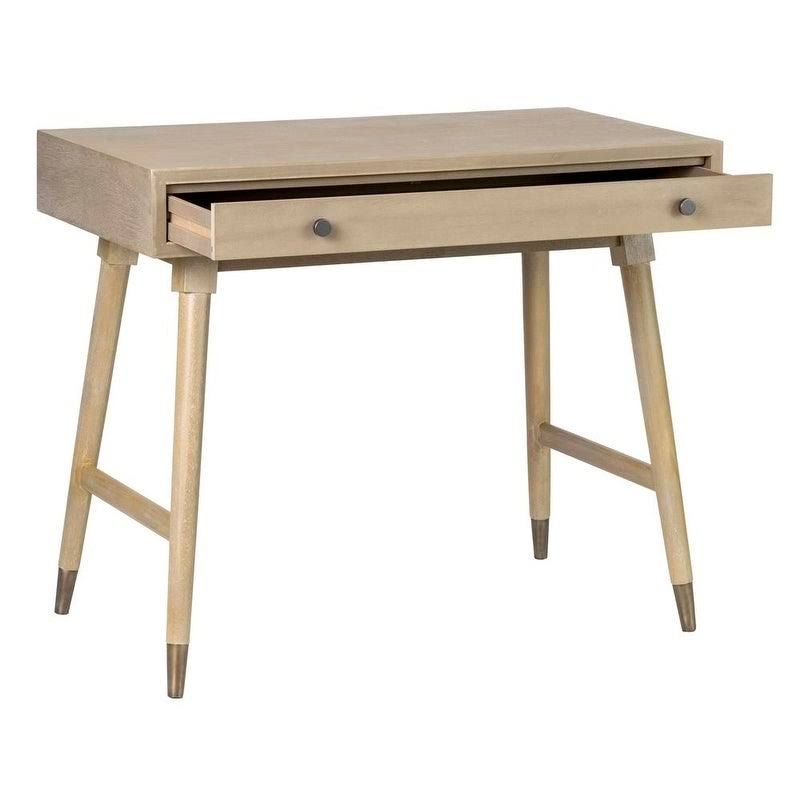 Gray Console Table with Storage A45744