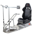 Silver Frame All Black Seat Simulator A836