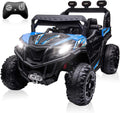 White Ride On UTV with Remote Control A485899