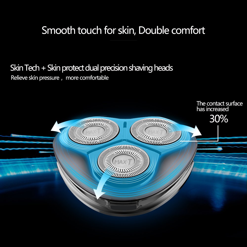 Electric Shaver Razor with Pop Up Trimmer, IPX7 Waterproof, Pack of 2 S57730