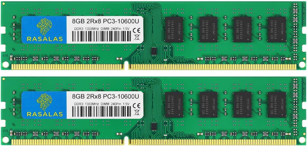 16GB Kit (2x8GB) DDR3 1333MHz SODIMM PC3-10600 CL9 204-Pin Non-ECC Unbuffered RAM O569439