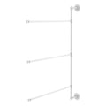 Matte White 28-in Swing Arm Towel Bar K640597