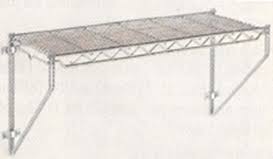 Chrome Wire Wall Mounted Shelf A661040
