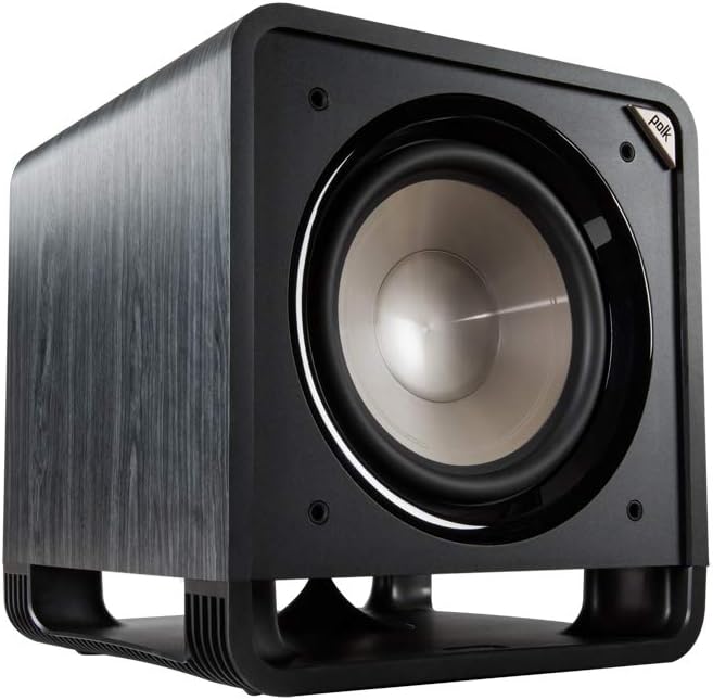 Powered Subwoofer with 12” Woofer, 400W Amp, Washed Black Walnut T44490