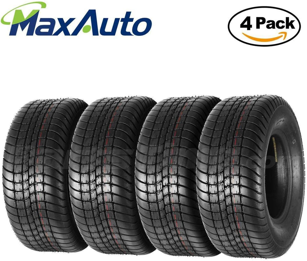 20.5x8.00-10 Trailer Tires Load Range C 6PR, Set of 4 R256
