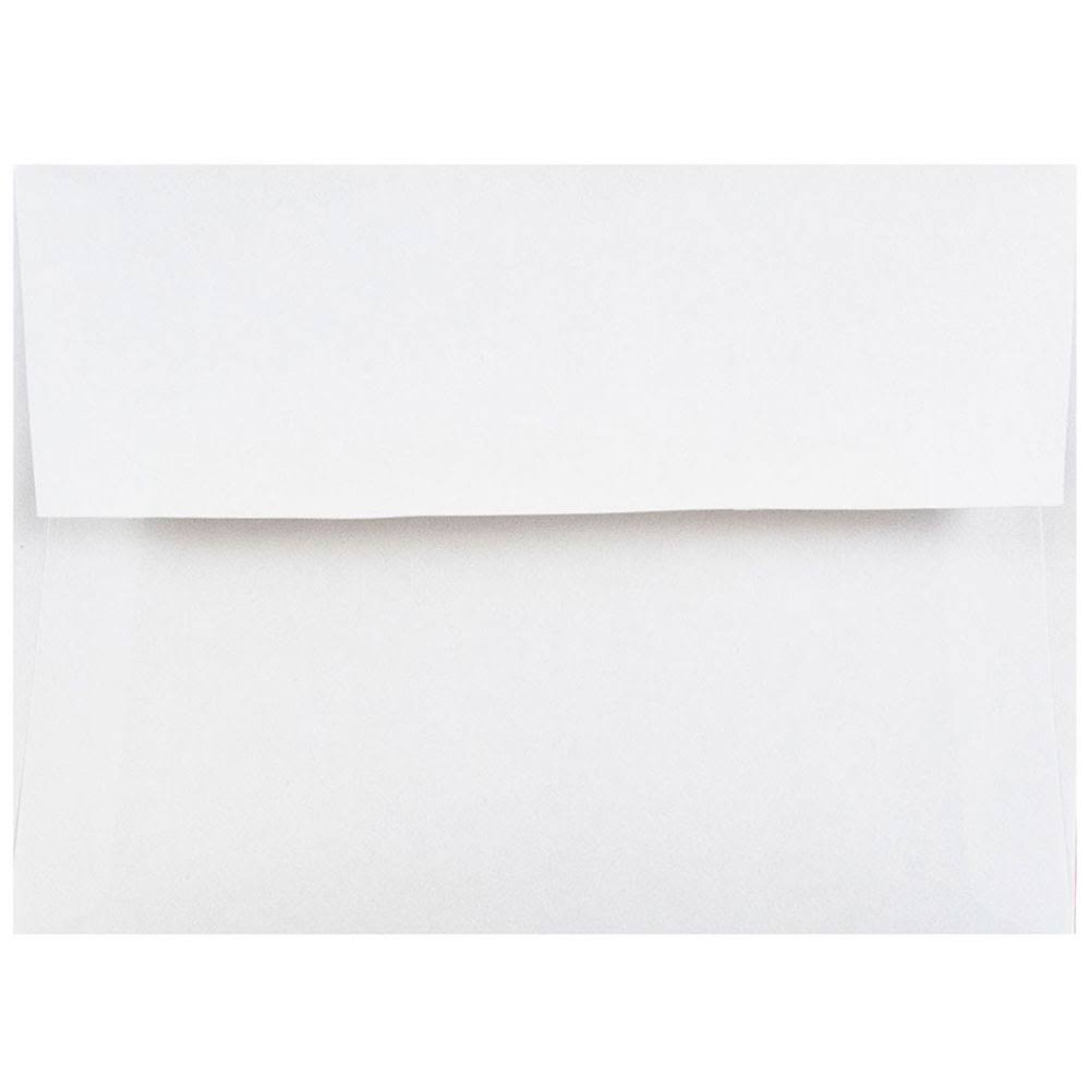 A2 Invitation Envelope, 4 3/8 x 5 3/4, White, 1000/Carton C95837