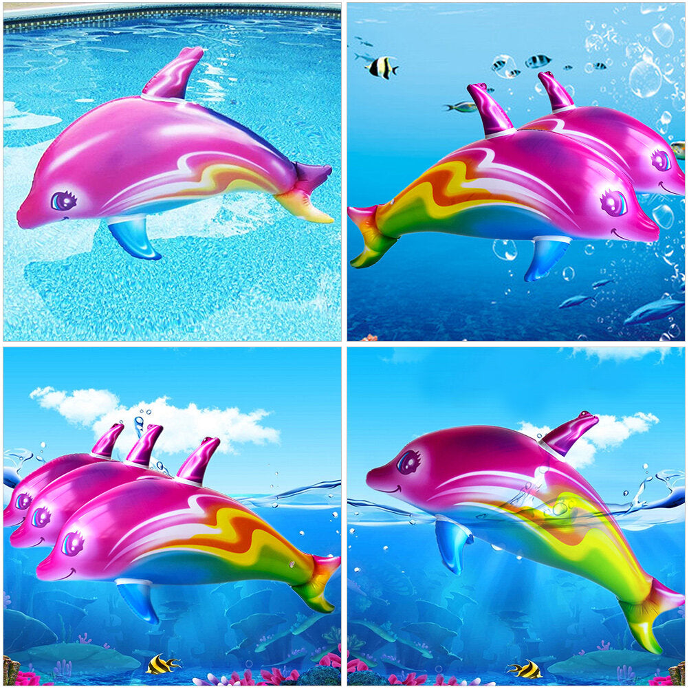 2pcs Inflatable Dolphin Toys R455233