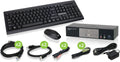 2-Port DisplayPort KVMP with Wireless Keyboard and Mouse L814
