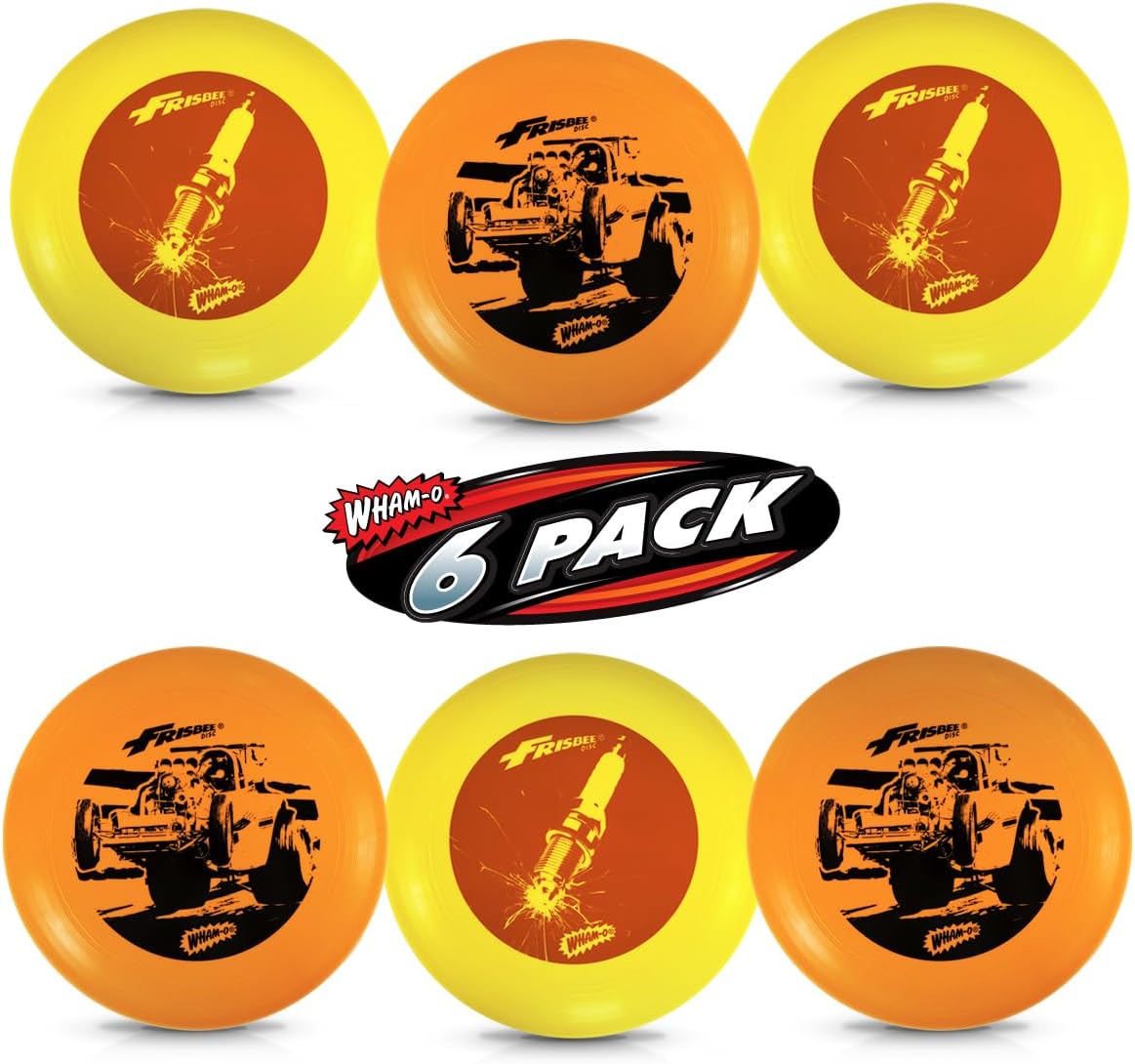 6 PACK 11" 180 Grams Flying Disc U939282