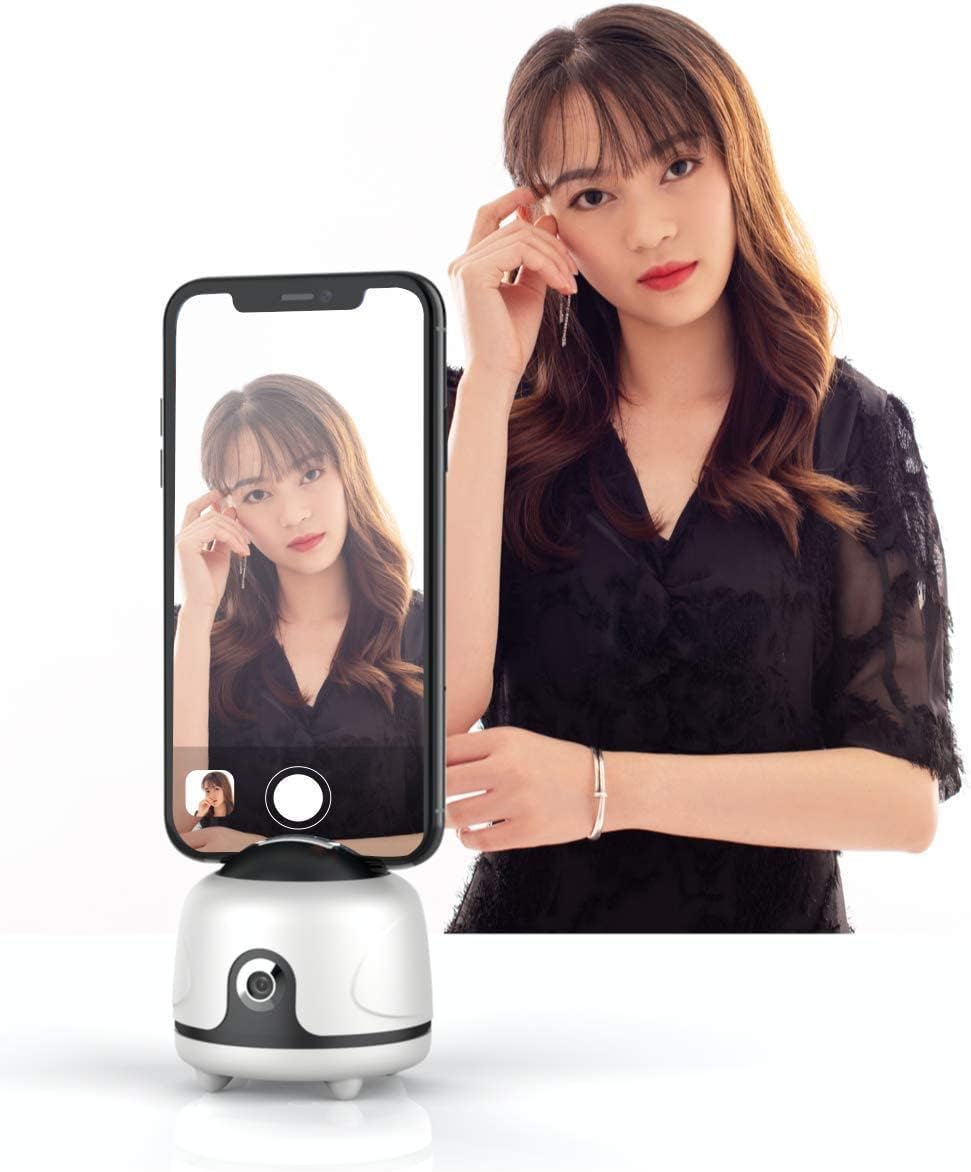 360 Rotation Smart Face Tracking Tripod Selfie Camera Q93513