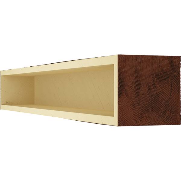 Natural Pecan Faux Wood Fireplace Mantel W953