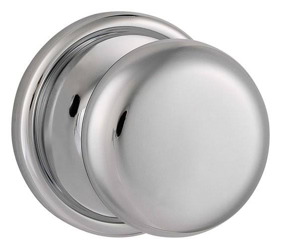 Satin Chrome Knob Inside Trim for Double Cylinder Handleset B84879