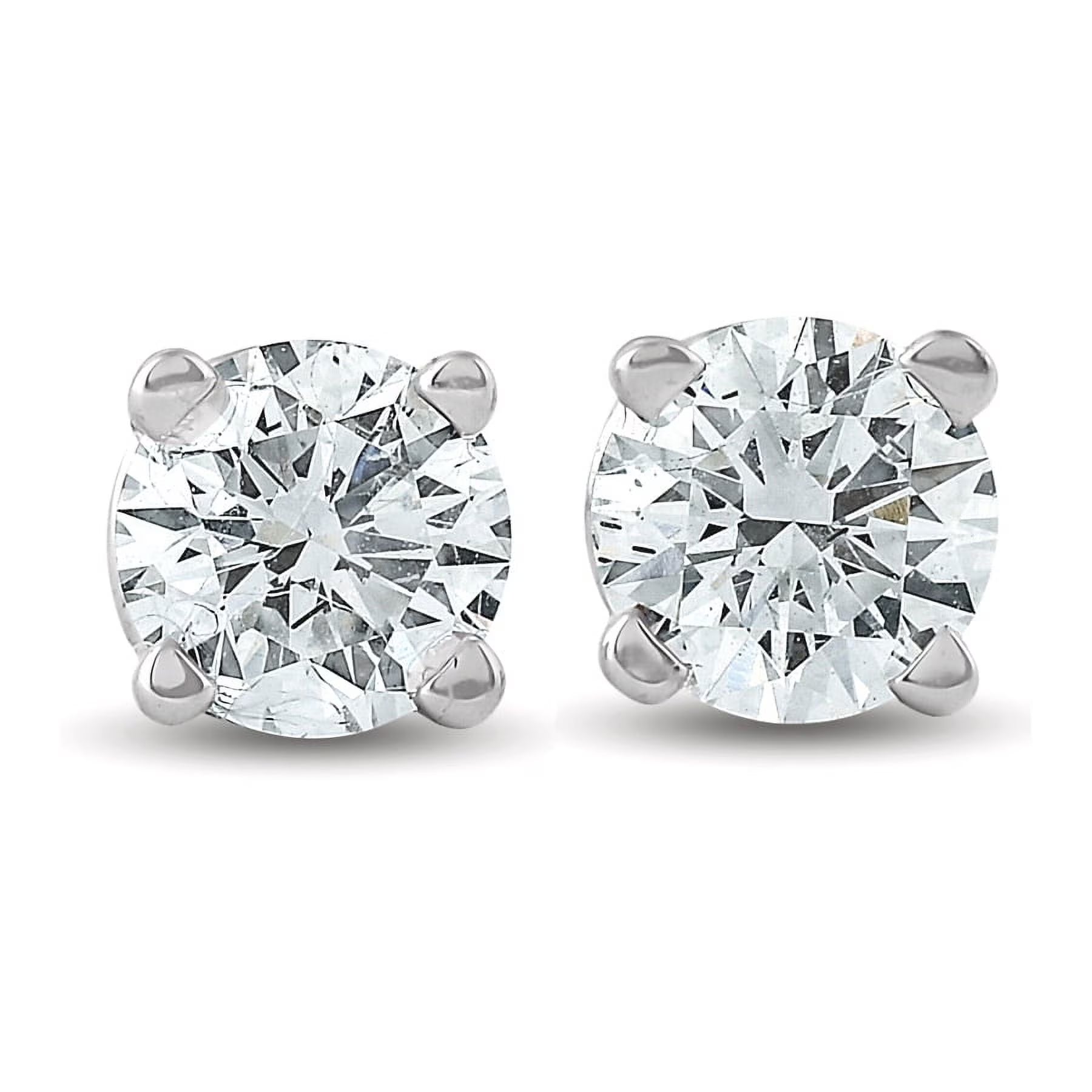 14K Yellow Gold Diamond Stud Earrings X226414