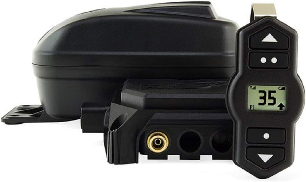 Set of Wireless On-Board Air Compressor System with Rear Load Lifter 5000 Kit for Ford F-150 Pickup 4WD B604177
