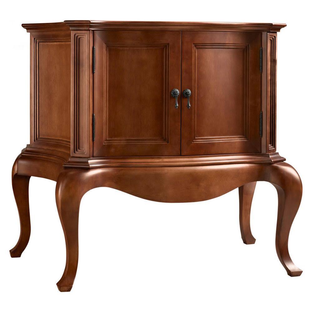 Colonial Cherry Bathroom Vanity Cabinet Base V241426