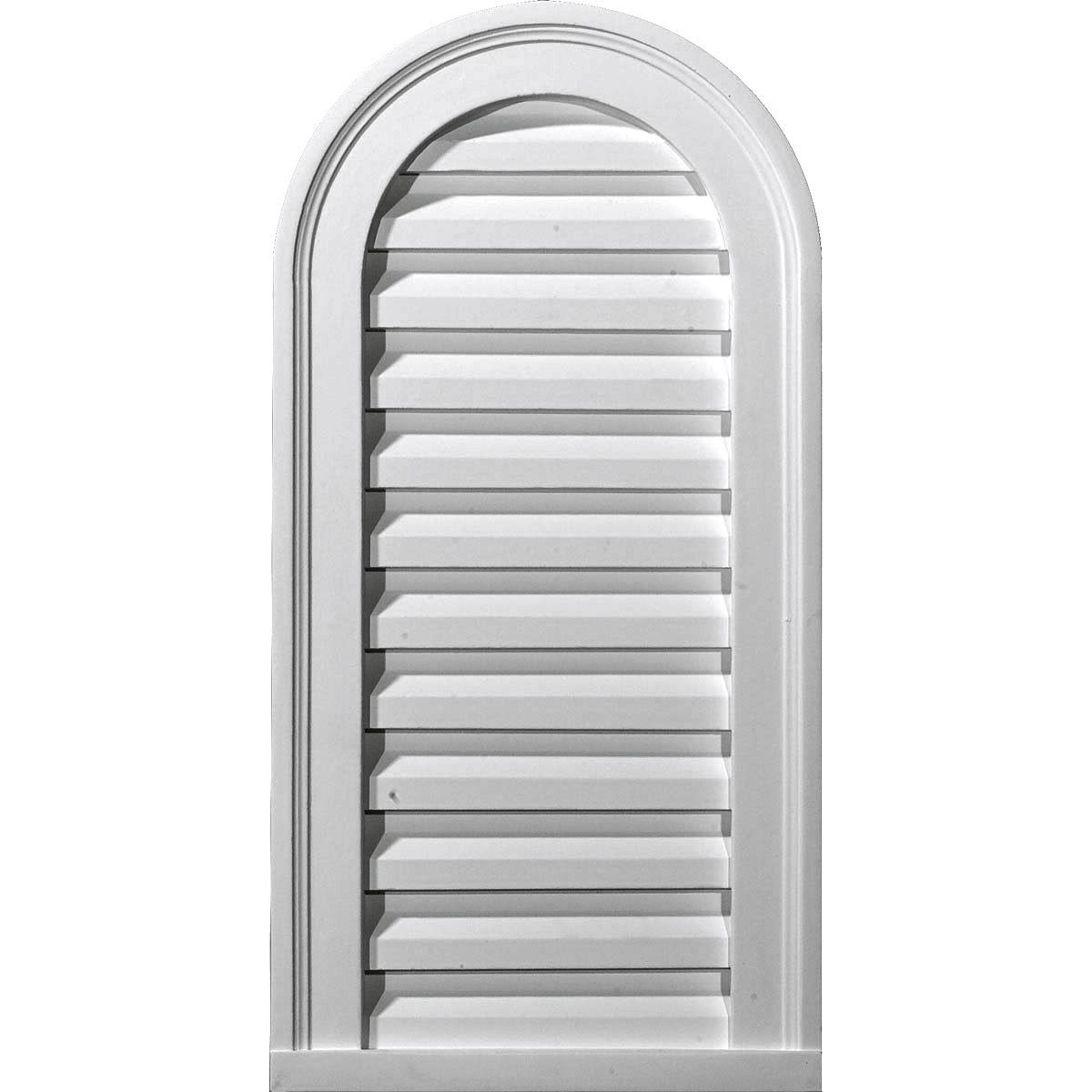 Cathedral Urethane Gable Vent Louver W3604