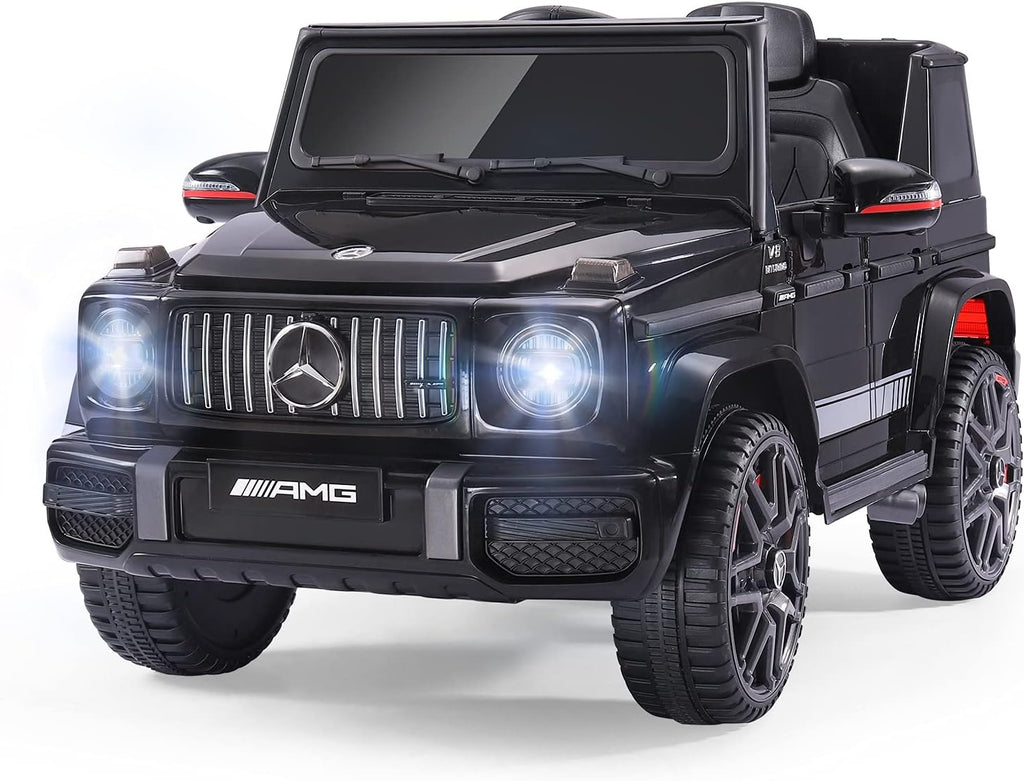 White 12V Ride On Car with Remote Control N680806