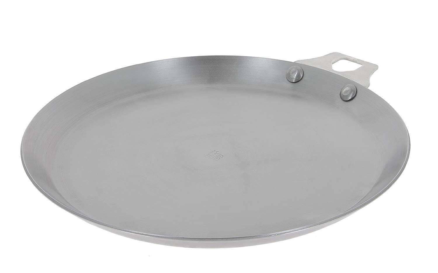 Mineral B Pancake Frying Pan with Detachable Element, 26 cm, Steel Silver N481469