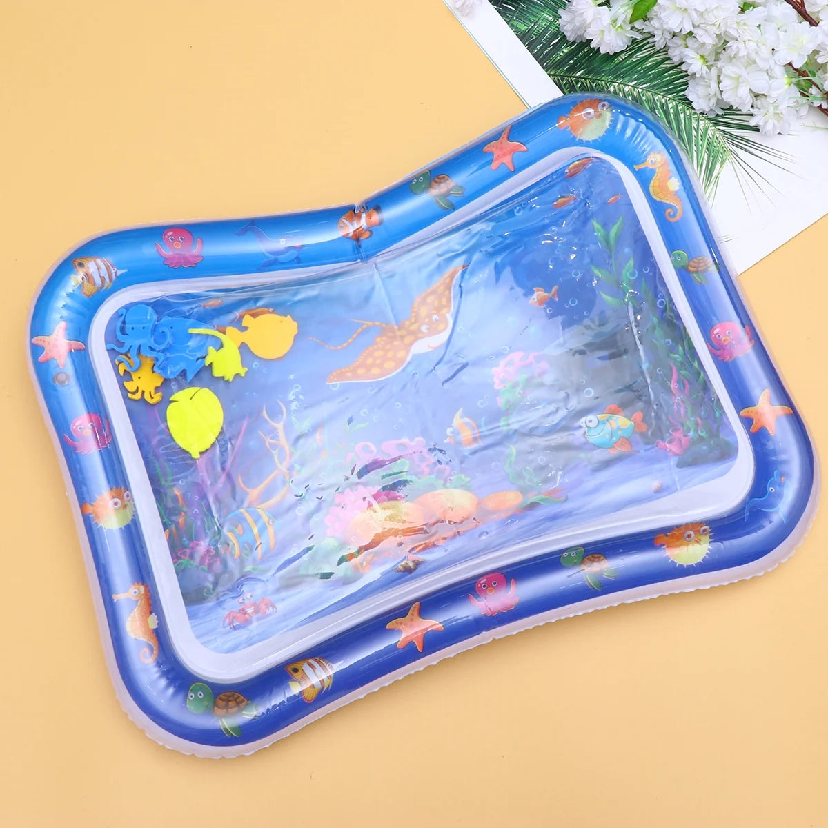Inflatable Crawling Cushion Water Play Mat (Blue) O520
