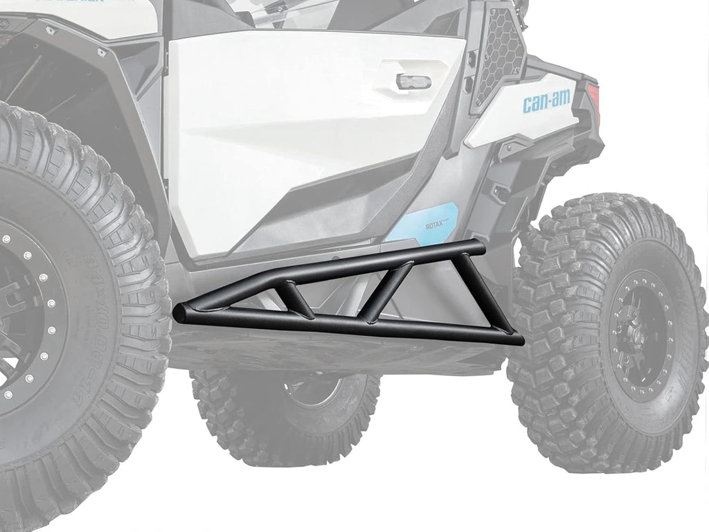 Black Bolt-On Steel Nerf Bars H369