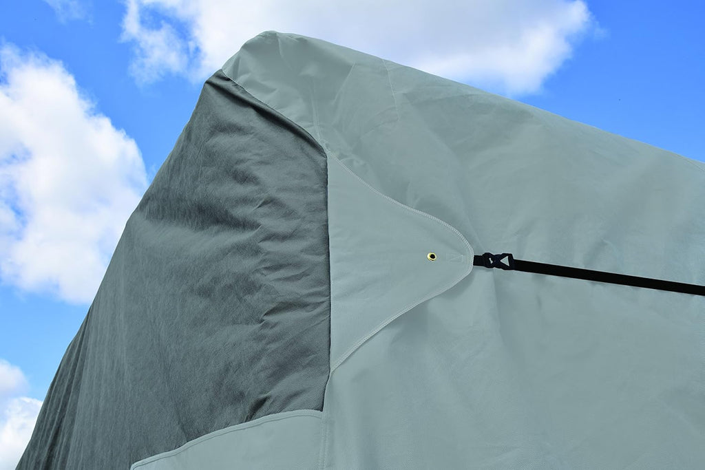 Gray Travel Trailer RV Cover Q57445