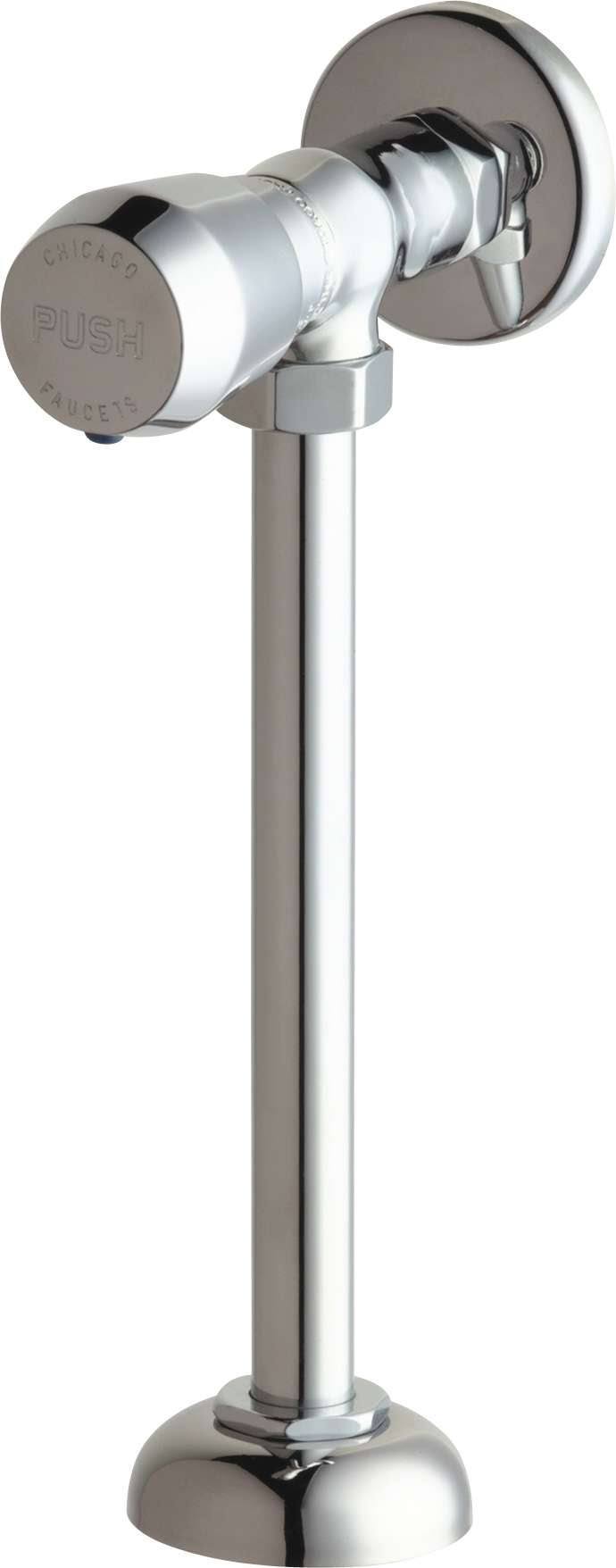 Angle Urinal Valve with Riser T149