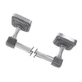 Antique Nickel Wall Mounted Towel Bar W75761