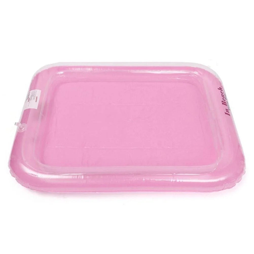 Pink Kids Sandbox Inflatable Sand Toy Tray T186067