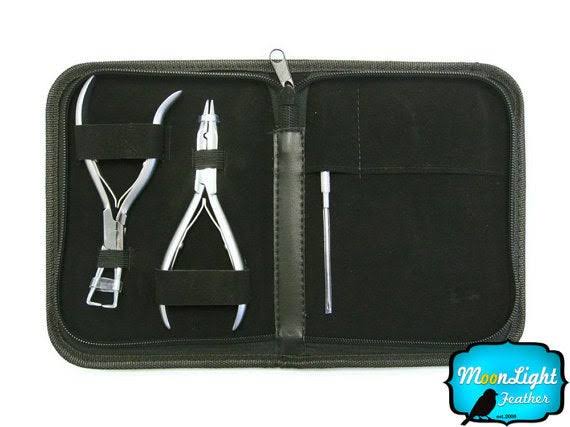 Hair Extension Feather Wholesale Pack with Beads and Tools R792