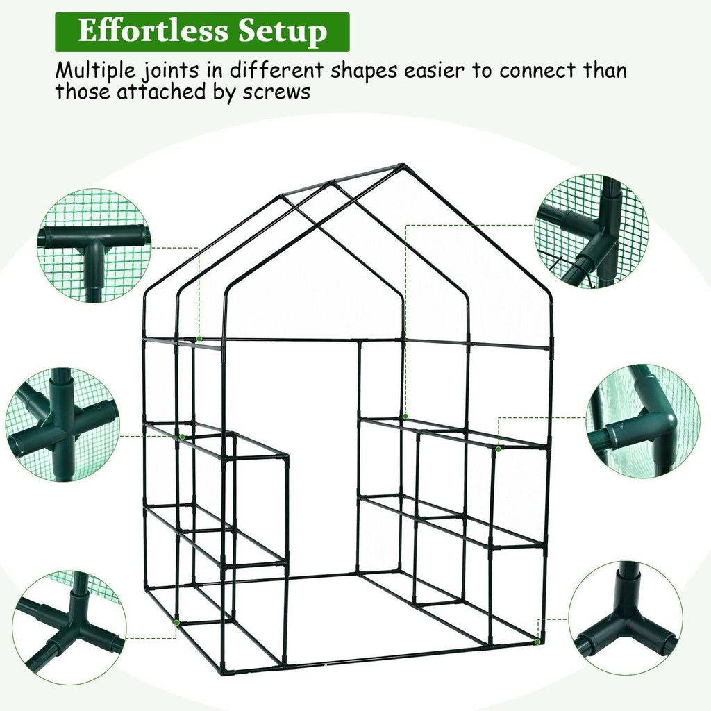 Walk-In Greenhouse with Observation Windows Y7690