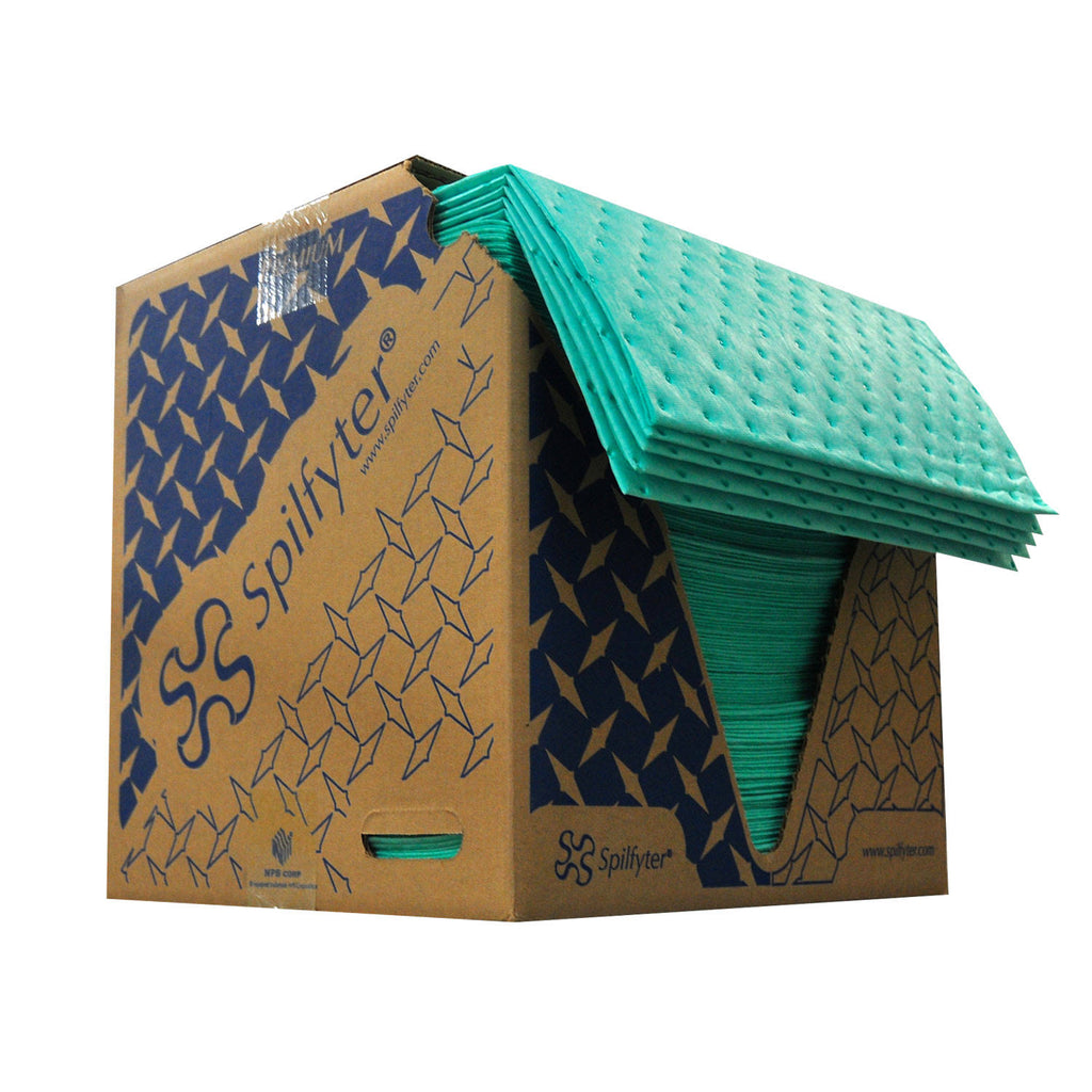 16x22 x 18x22 Green Universal Absorbent Pad 100/Box B594