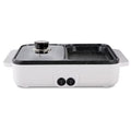 2 IN 1 Electric Grill Pan Hot Pot Barbecue Machine P2048