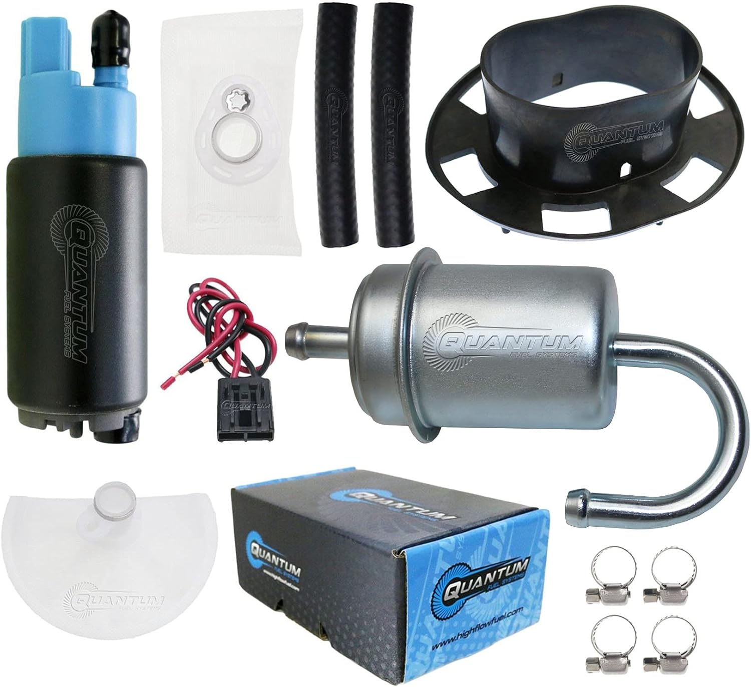 In-Tank EFI Fuel Pump with Tank Seal, Fuel Filter, Strainer U221