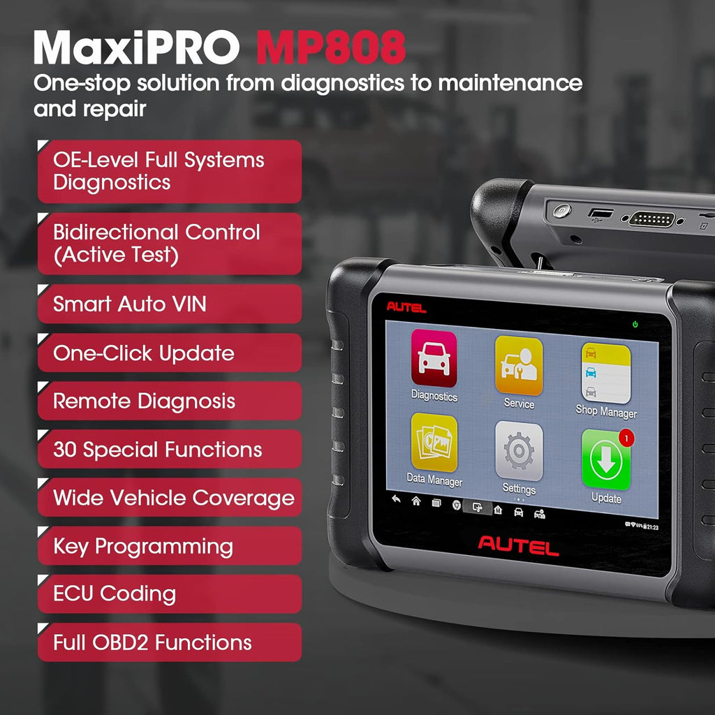 OBD2 Diagnostic Scan Tool with Bi-directional Control L223556