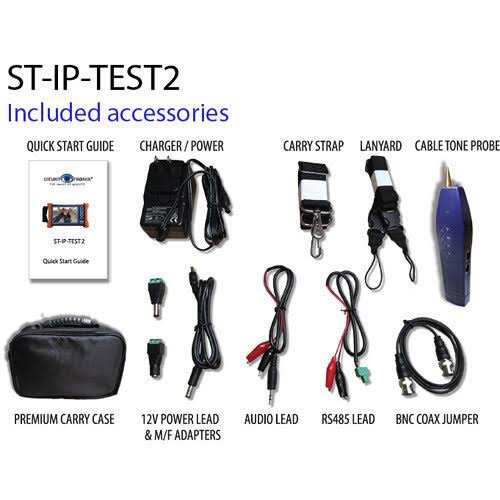 IP and Analog Surveillance Camera Test Monitor K901