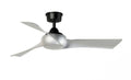Black / Nickel Ceiling Fan with Brushed Nickel Blades Y881