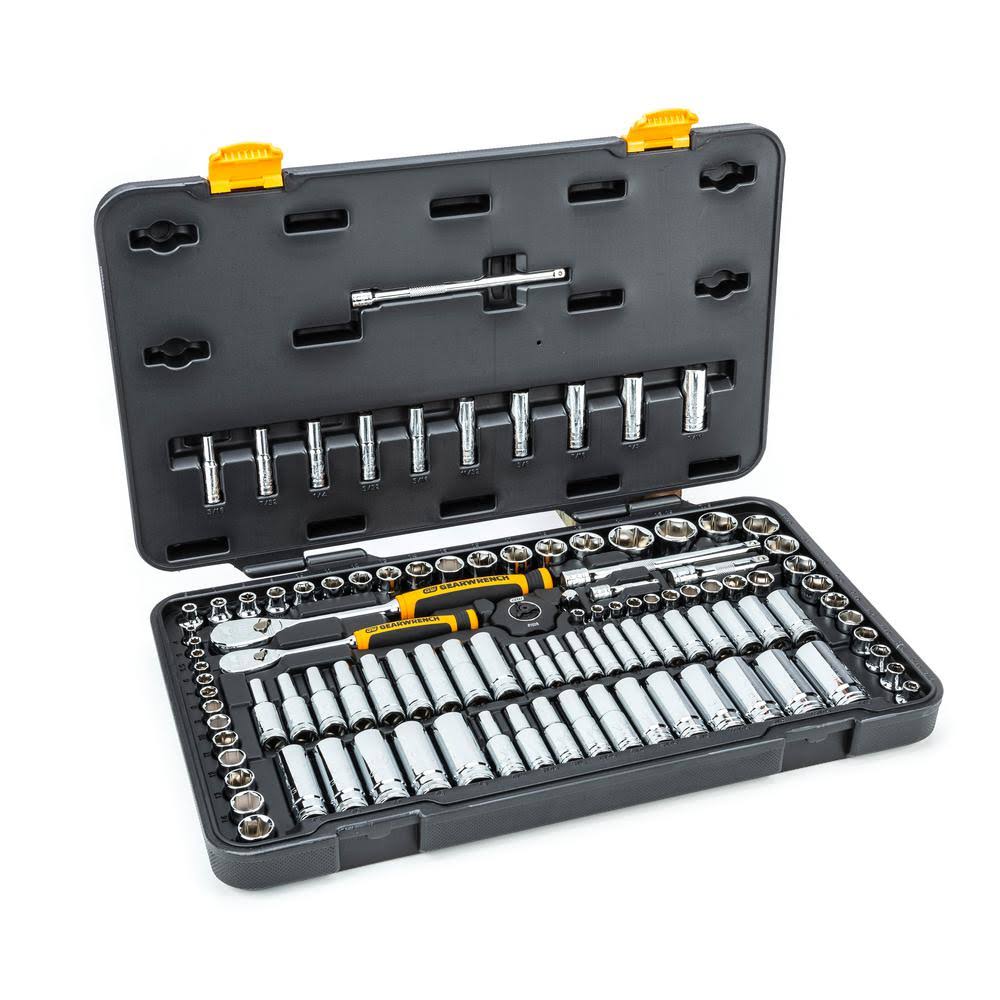 1/4 in. and 3/8 in. Drive 90-Tooth Mechanics Tool Set K813
