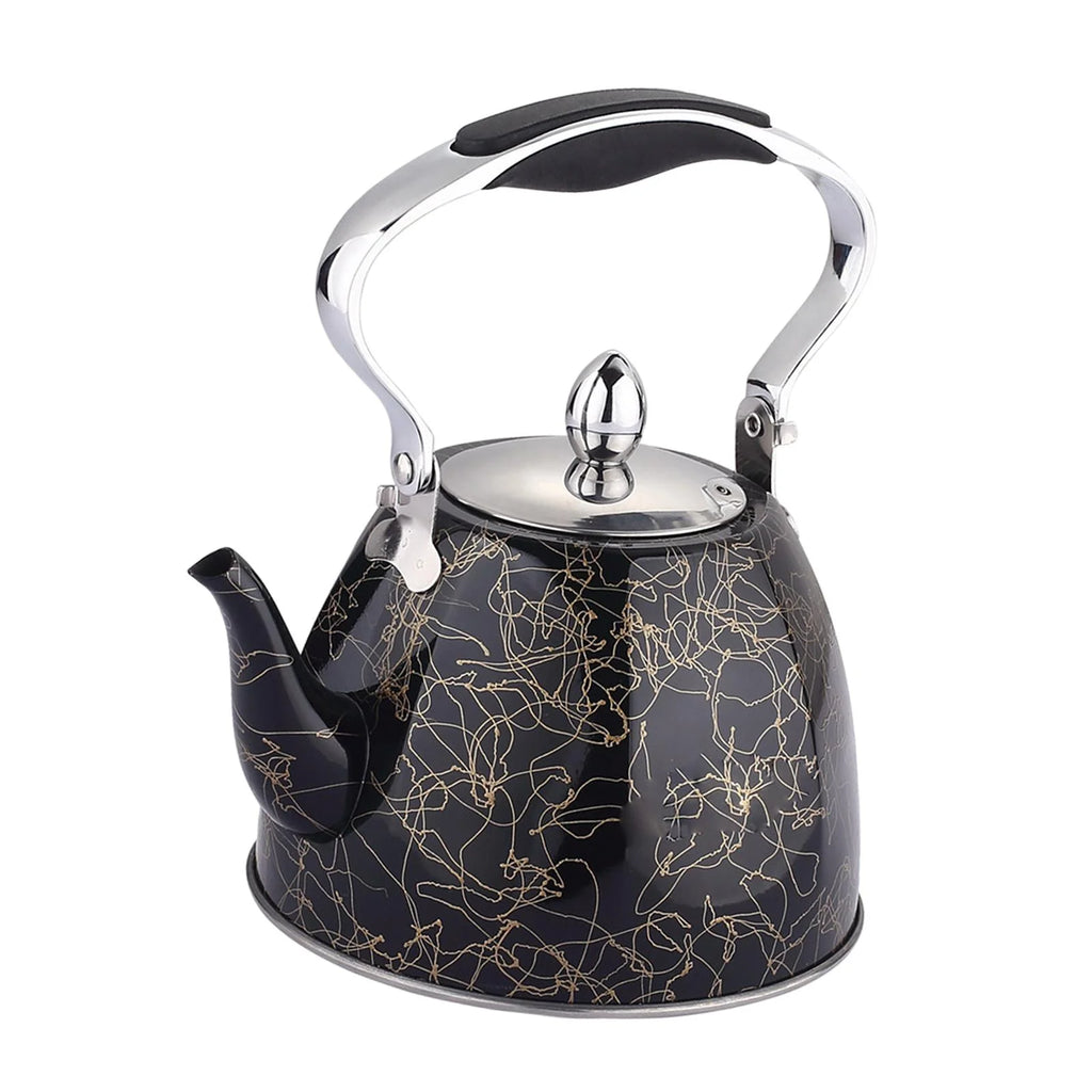 Black Gold 1L Tea Kettle with Anti Scald Handle D69023