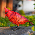 Red Bird Statue Garden Decor H32487