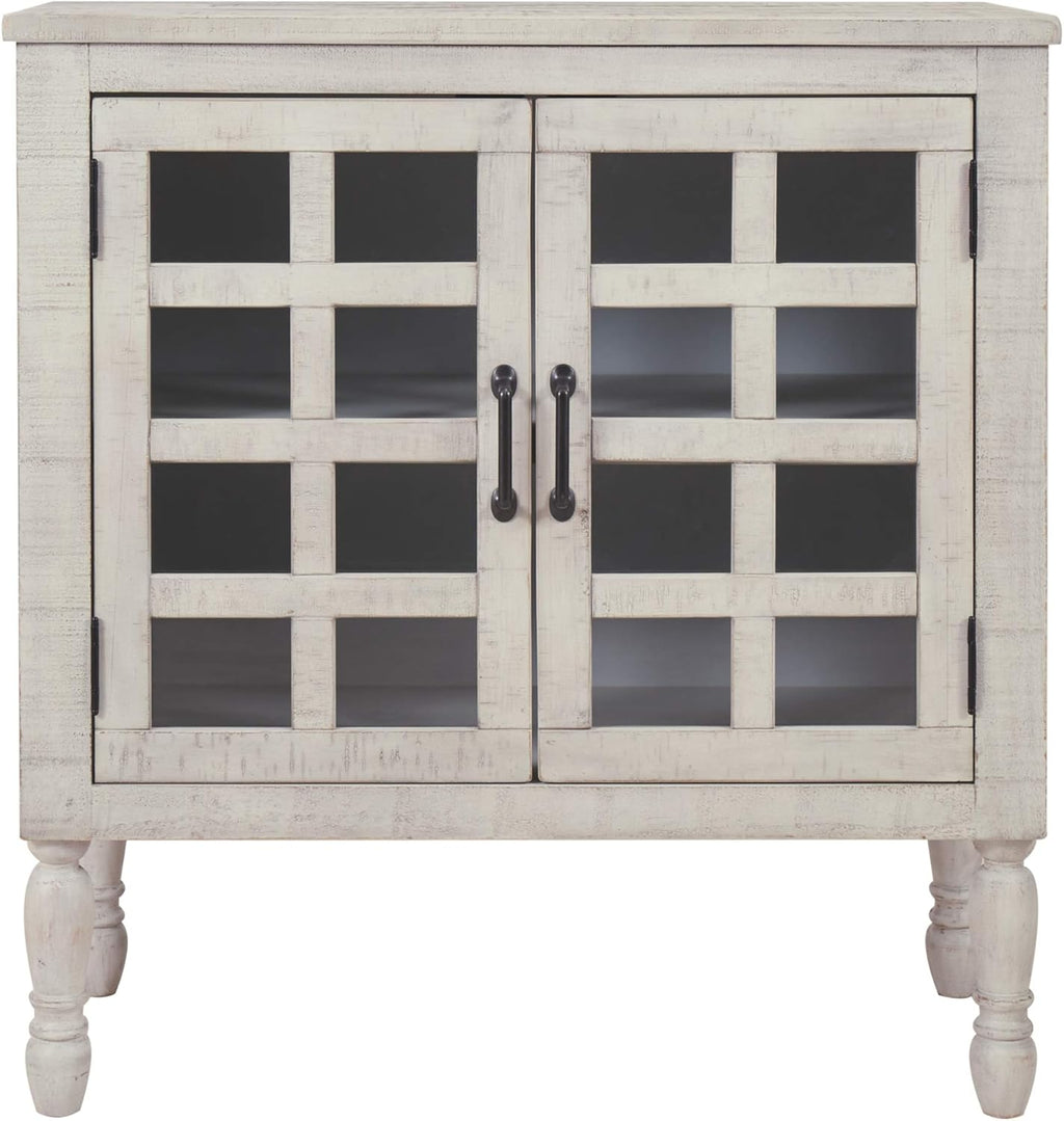 White Accent Cabinet F92474