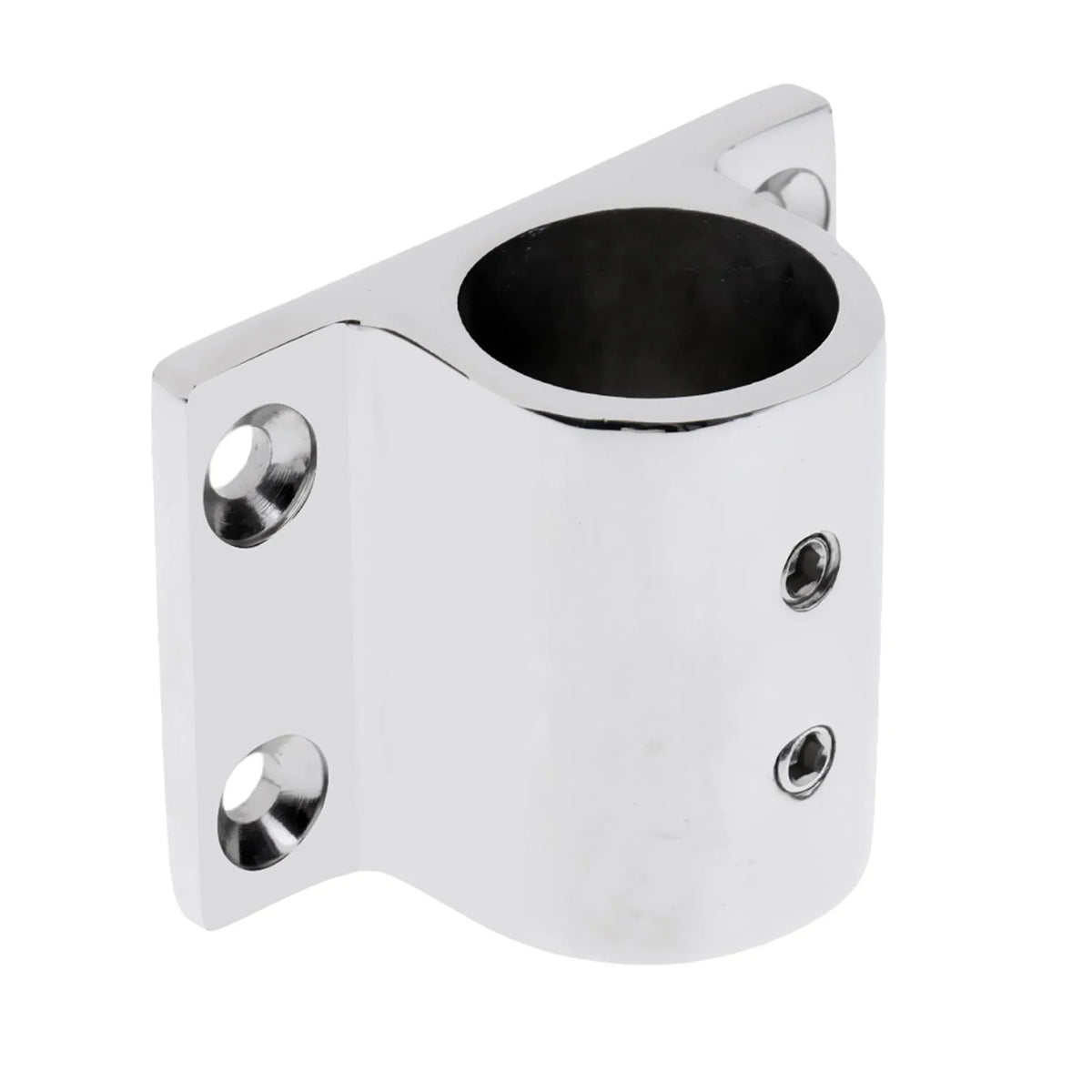 4 Pieces 316 Stainless Steel Boat Hand Rail Fitting 1'' Rectangular Base D44906