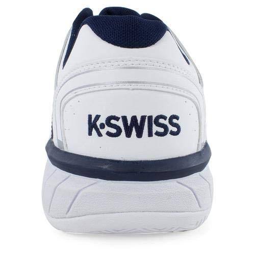 White/Silver Tennis Shoes X5113
