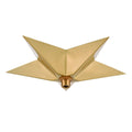 Gold Finish Star Canopy J480642
