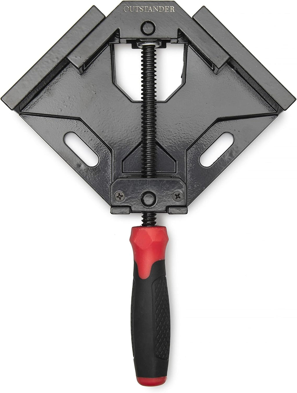 Right Angle Clamp, Single Handle 90 Degree Corner Clamps, Heavy Duty Aluminum Alloy Body, Swing Jaw O265031