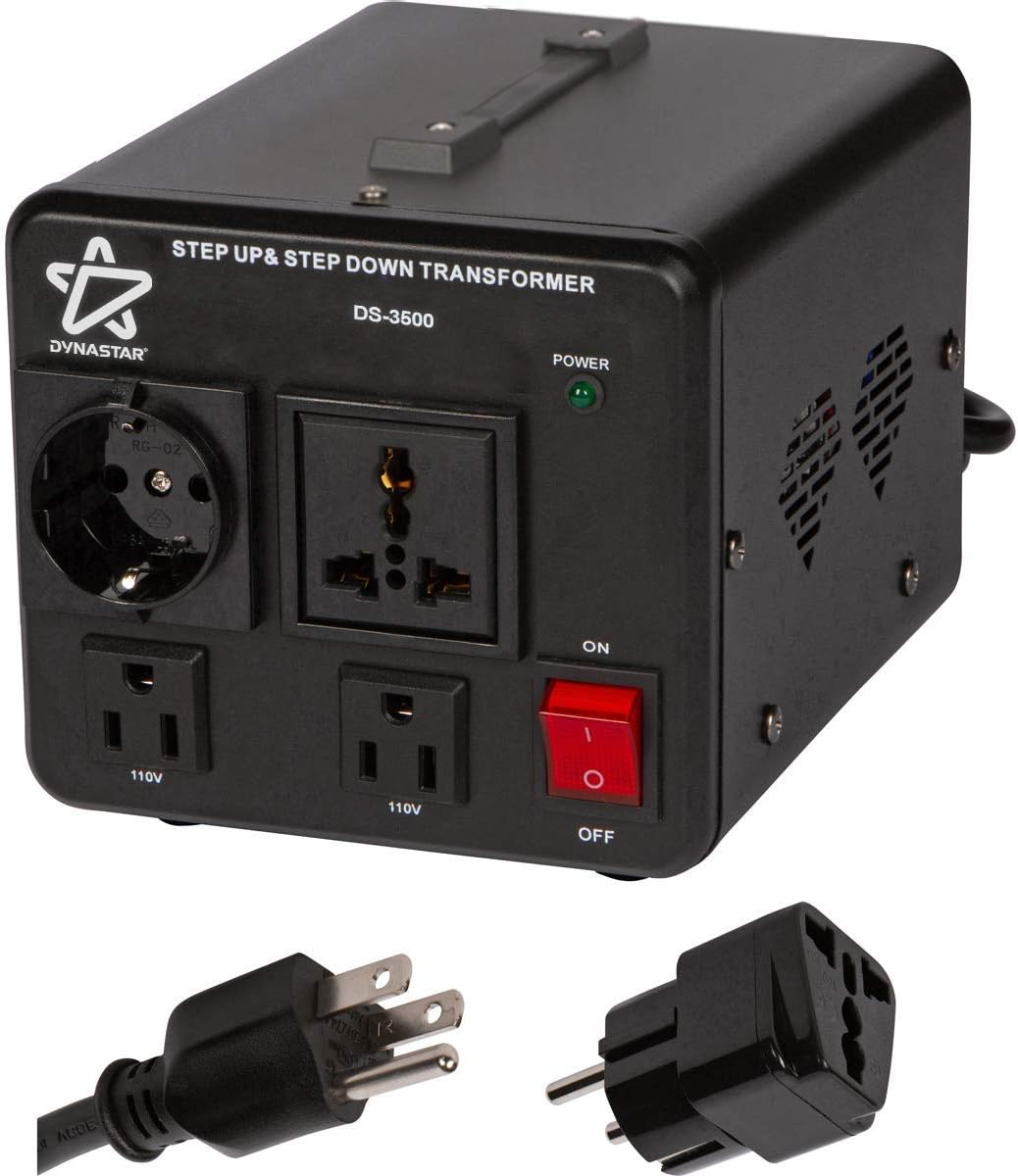 Voltage Converter and Transformer, 110-220 to 220-240 Volts, 3500 Watts E926