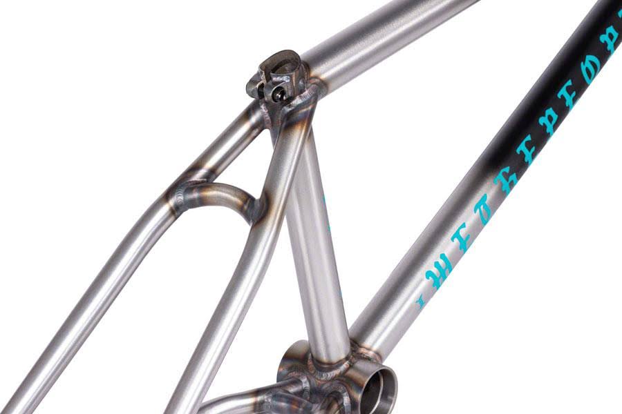 Matt Black/Raw Fade BMX Frame C864887