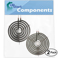 2-Pack 8 inch 6 Turns & 6 inch 5 Turns Surface Burner Elements G320051