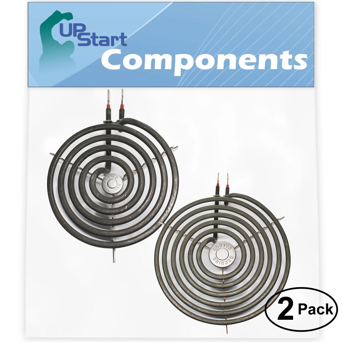 2-Pack 8 inch 6 Turns & 6 inch 5 Turns Surface Burner Elements G320051