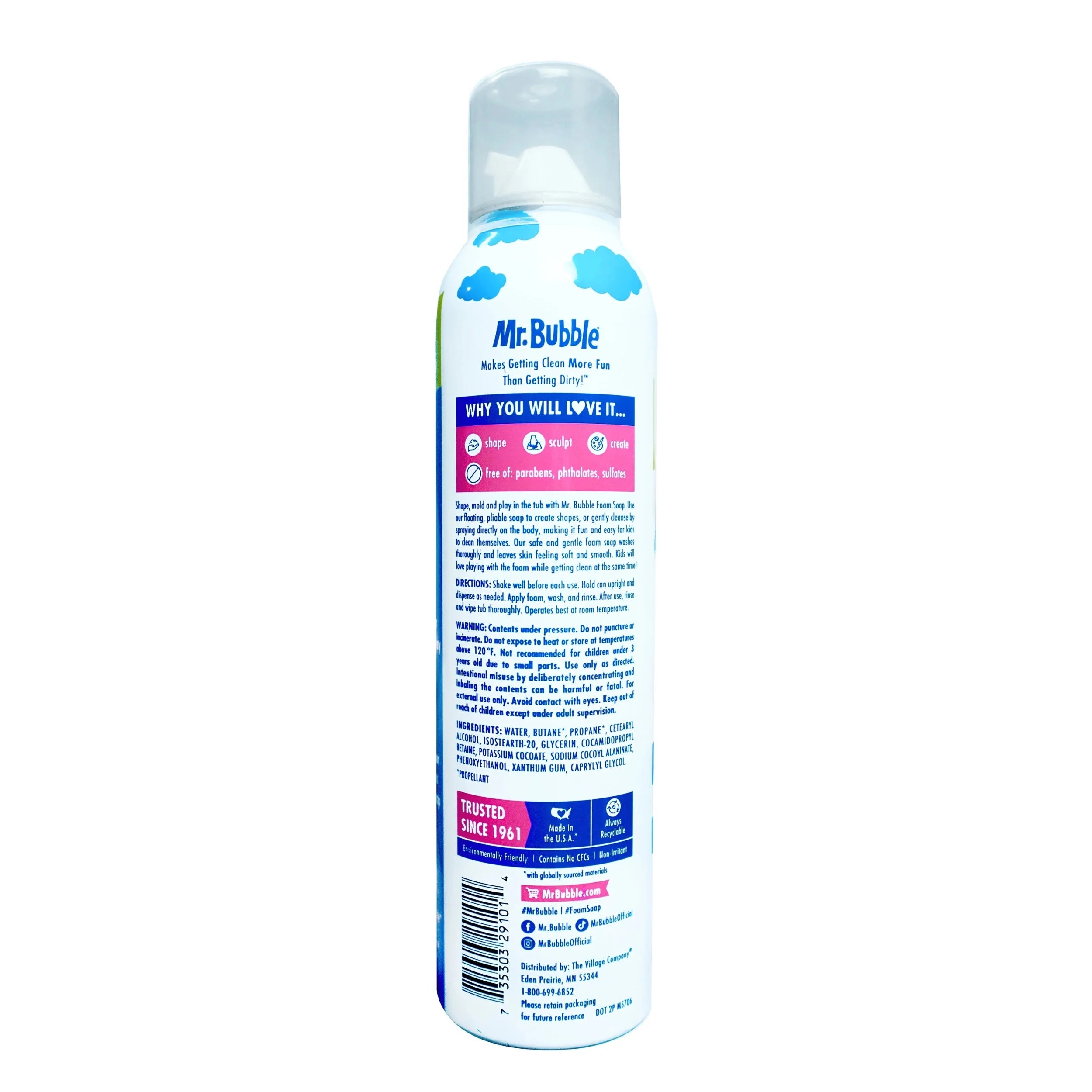 Extra Gentle Foam Bath Soap, 8 oz. A4533