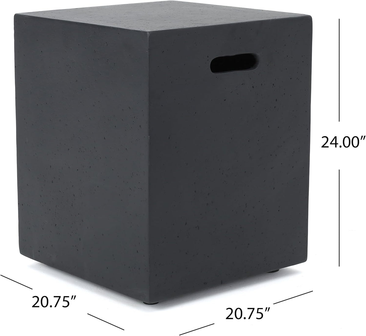 Dark Gray Outdoor Fire Pit Z376